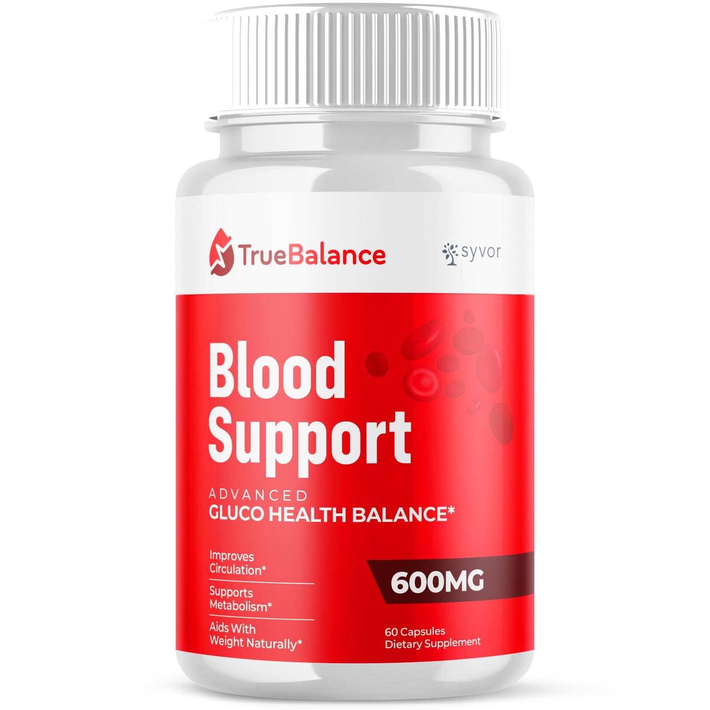 True Balance Capsules, Official TrueBalance Glycogen Support Pills with All Natural Ingredients, Advanced Formula Glyco Support Supplement with Maximum Strength Vitamins for Women & Men (60 Capsules) - dailyvitalstore