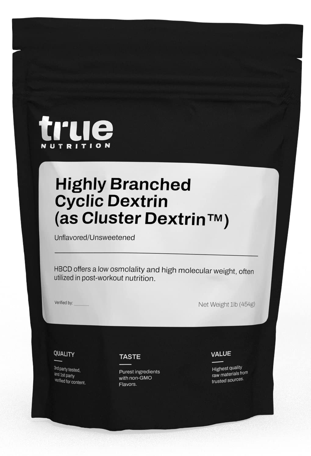 True Nutrition - Highly Branched Cyclic Dextrin - Carbohydrate Powder for Sustained Intra-Workout Energy, Enhanced Post-Workout Muscle Recovery - dailyvitalstore