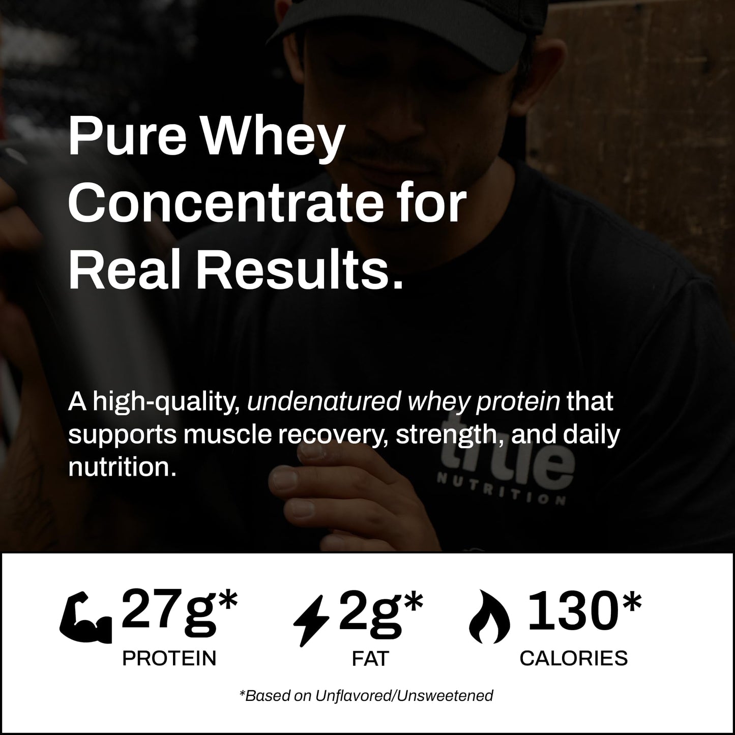 True Nutrition Whey Protein Concentrate Powder - 24g Complete Whey Protein per Serving - High Leucine, Full Amino Acid Profile - Gluten Free, Soy Free, Vegetarian - Chocolate Fudge Brownie - 2lb - dailyvitalstore