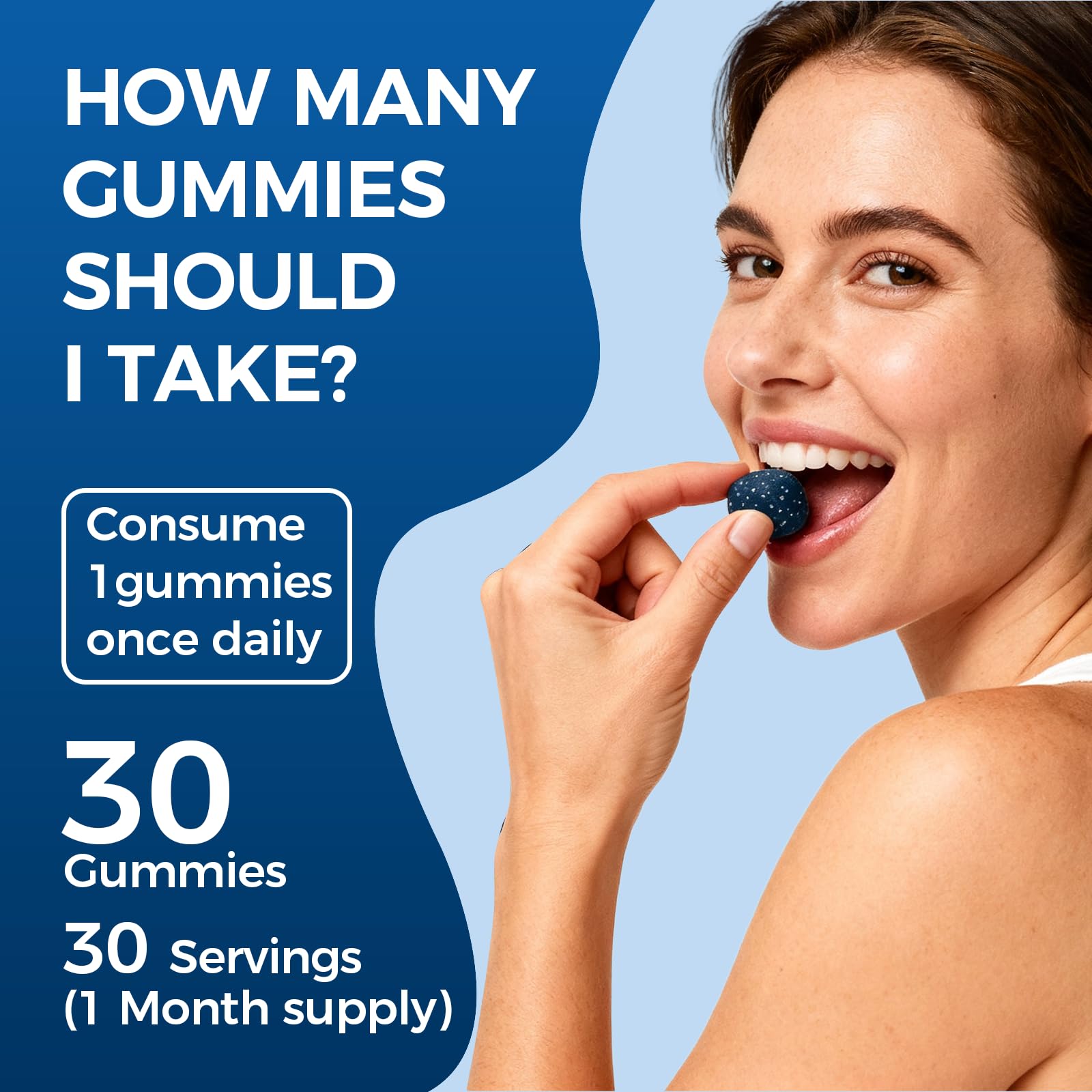TRUEHEALTHIC Methylene Blue Gummies, for Cognitive Support & Mental Focus, Clean 5mg of Methylene Blue Per Gummy, - dailyvitalstore