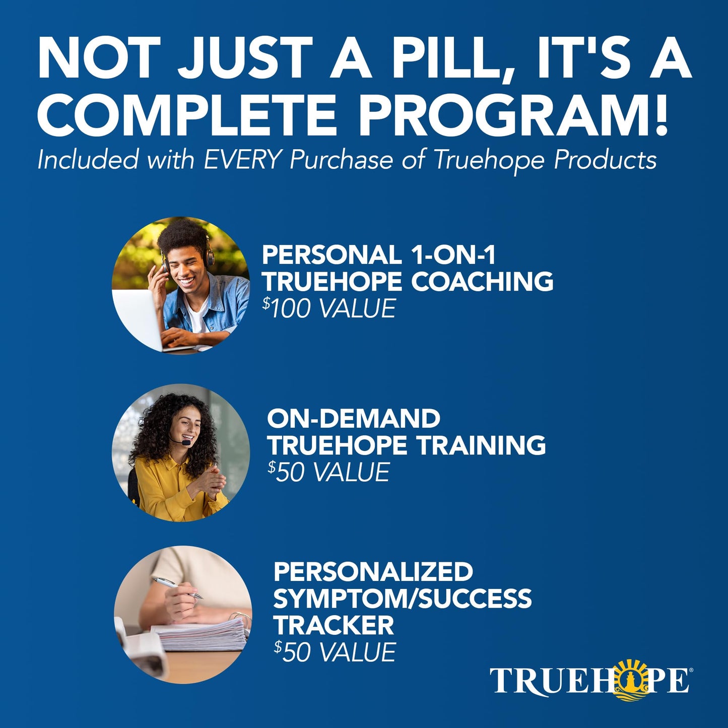 Truehope EMPowerplus Advanced Multivitamin for Women & Men - Broad-Spectrum Multivitamins & Chelated Minerals | 1000% Better Absorption | 37 Research Studies & 28 Years of Success | 30 Day Supply - dailyvitalstore