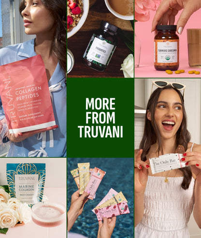 Truvani Protein + Greens Supplement | Spinach, Kale & Broccoli | 10g Organic Plant Based Protein | 20 Servings | USDA Organic | Gluten & Dairy Free - dailyvitalstore