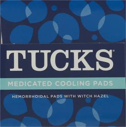 TUCKS Medicated Cooling Pads, 100 Count – Hemorrhoid Pads with Witch Hazel, Cleanses Sensitive Areas, Protects from Irritation, Hemorrhoid Treatment, Medicated Pads Used by Hospitals - dailyvitalstore