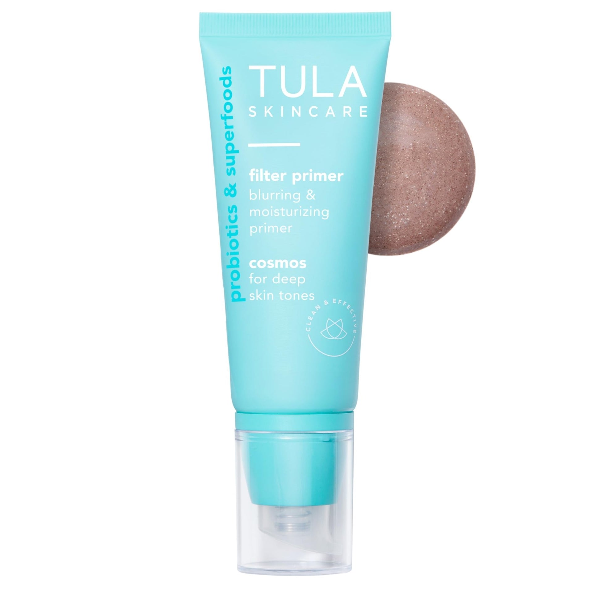 TULA Skin Care Face Filter Blurring and Moisturizing Primer - Cosmos, Evens the Appearance of Skin Tone & Redness, Hydrates & Improves Makeup Wear, 1fl oz - dailyvitalstore