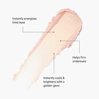 TULA Skin Care ‘Spresso Energizing Eye Balm, Gold Glow - Energizing & Hydrating Caffeine Under Eye Treatment for Dark Circles, Portable and Perfect to Use On-the-go, 0.35 oz. - dailyvitalstore