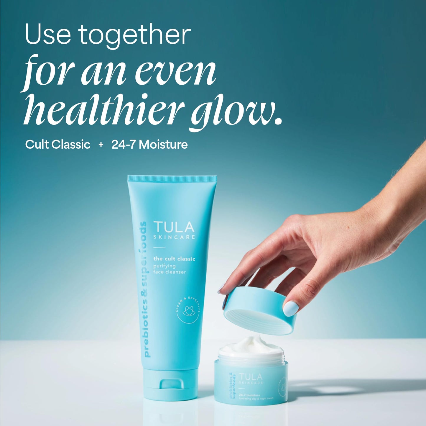 TULA Skin Care The Cult Classic Purifying Face Cleanser (Travel-Size) | Gentle and Effective Face Wash, Makeup Remover, Nourishing and Hydrating | 1.67 oz. - dailyvitalstore