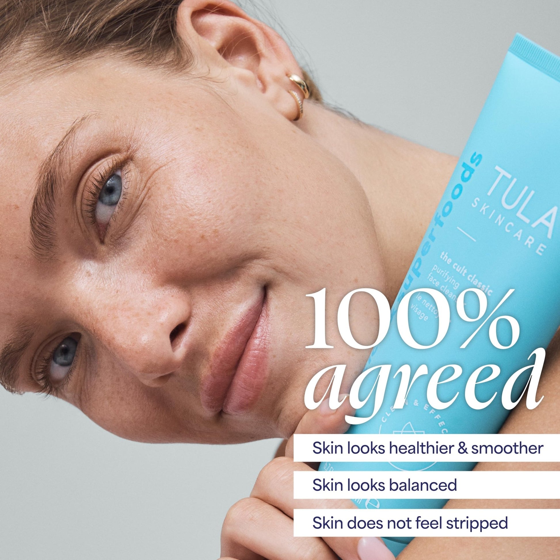 TULA Skin Care The Cult Classic Purifying Face Cleanser (Travel-Size) | Gentle and Effective Face Wash, Makeup Remover, Nourishing and Hydrating | 1.67 oz. - dailyvitalstore
