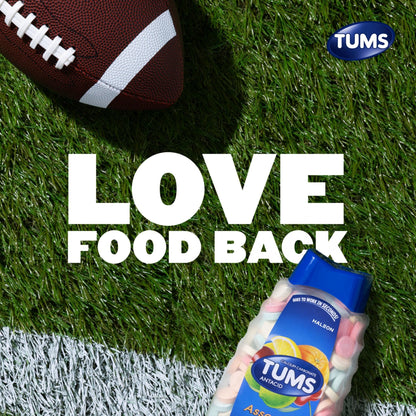 TUMS Chewable Antacid Tablets for Extra Strength Heartburn Relief, Assorted Fruit Flavors - 330 Count - dailyvitalstore