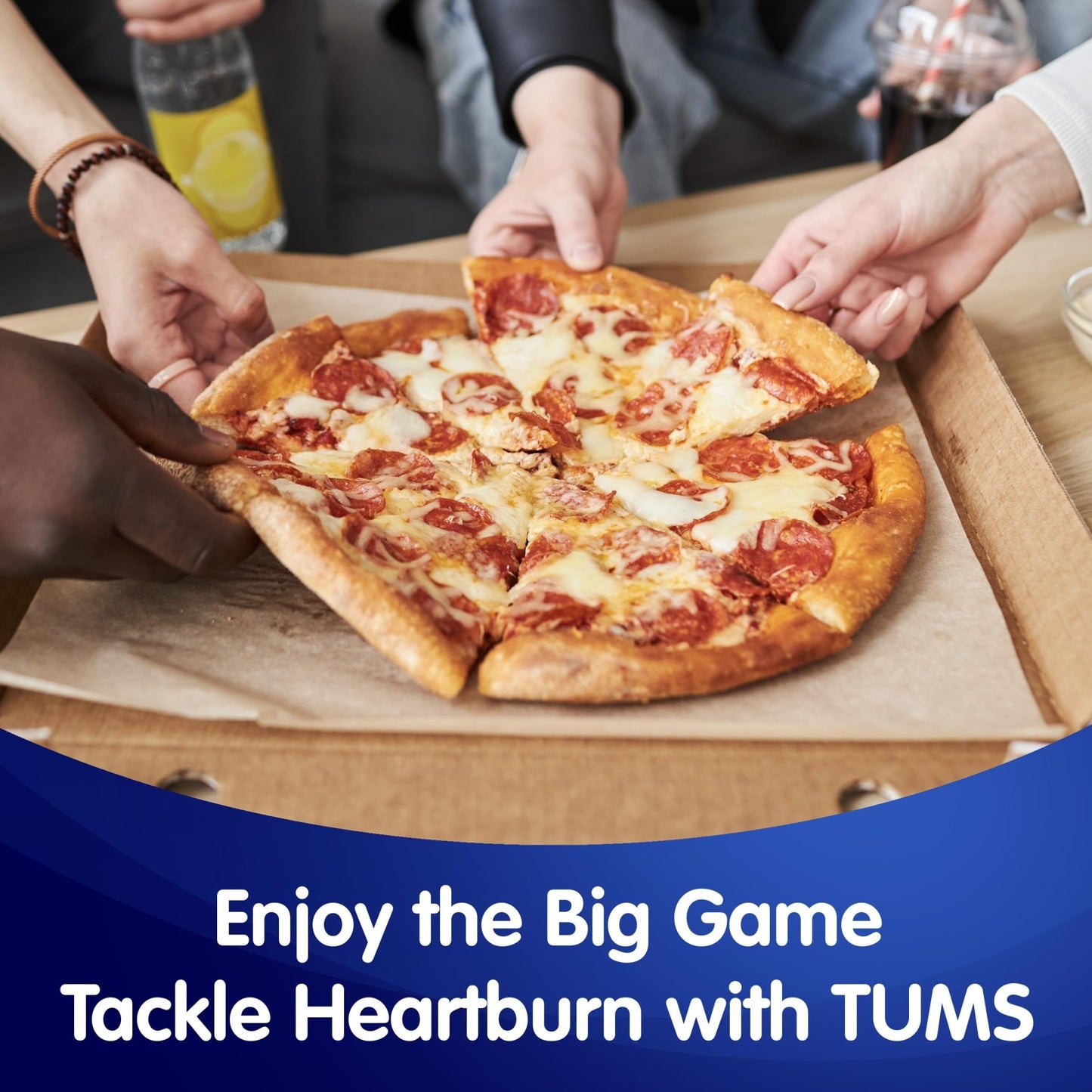 TUMS Naturals Ultra Strength Antacid Chews for Heartburn Relief, Great for a Summer BBQ - Black Cherry & Watermelon - 190 Count - dailyvitalstore
