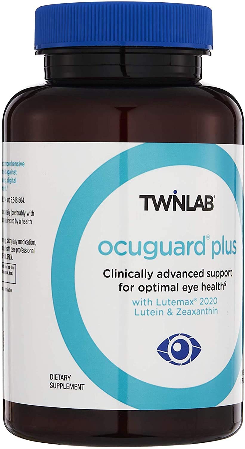Twinlab Ocuguard Plus - Eye Supplement with Zinc, Vitamin A, C & D - 60 Veggie Capsules - dailyvitalstore