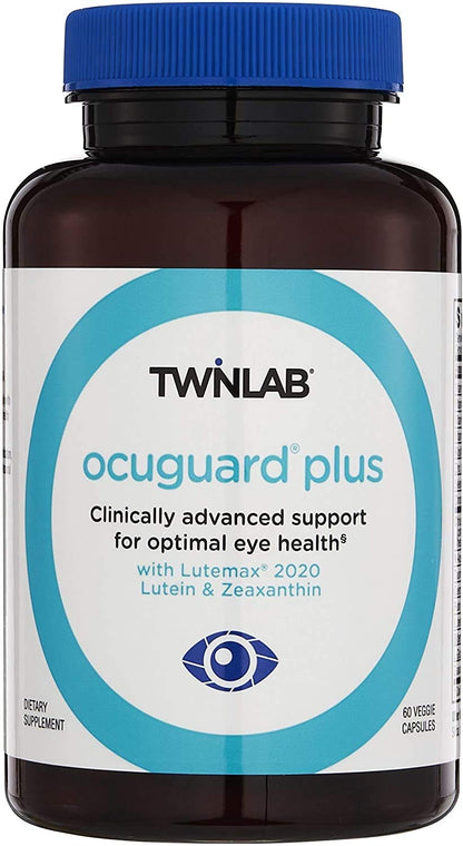 Twinlab Ocuguard Plus - Eye Supplement with Zinc, Vitamin A, C & D - 60 Veggie Capsules - dailyvitalstore