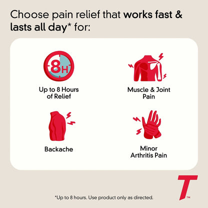 Tylenol 8 Hour Acetaminophen 650 mg Extended Release Caplets, Fast Acting Bi-Layer Design, Quick & Long Lasting Pain Relief for Muscle, Joint, Back & Arthritis Aches, Fever Reducer, 100 Count - dailyvitalstore