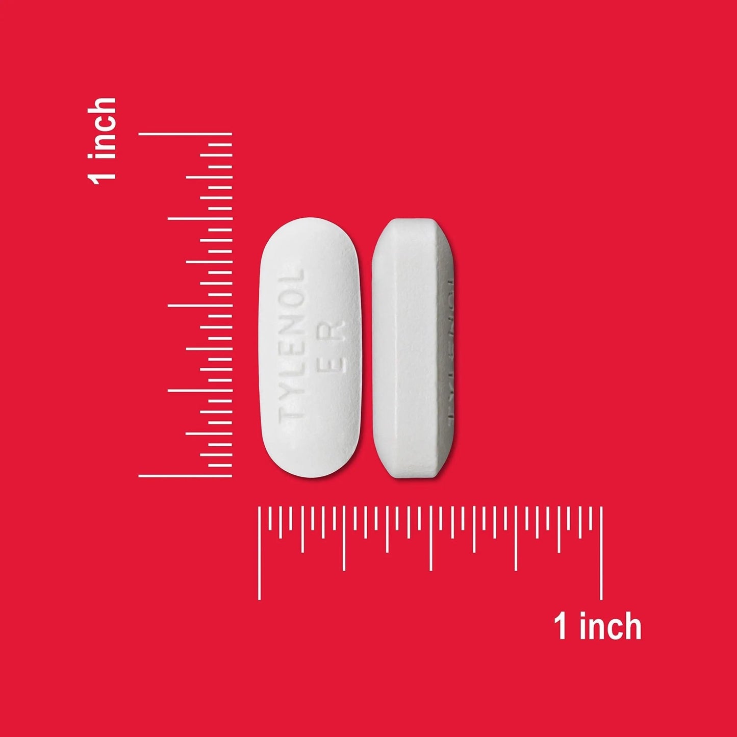 Tylenol 8 Hour Acetaminophen 650 mg Extended Release Caplets, Fast Acting Bi-Layer Design, Quick & Long Lasting Pain Relief for Muscle, Joint, Back & Arthritis Aches, Fever Reducer, 100 Count - dailyvitalstore