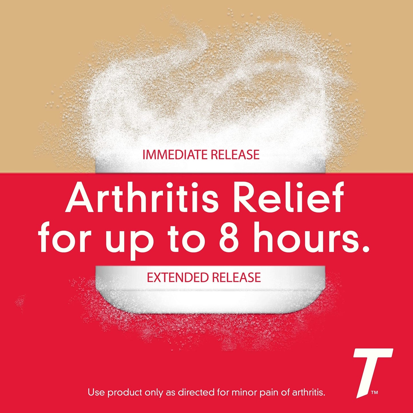 Tylenol 8HR Arthritis Pain Relief Caplets, Fast, Strong Pain Relief, 650 mg Acetaminophen for Minor Arthritis & Joint Pain, Fever Reducer, Extended Release, Won't Irritate Stomach, 100 Count - dailyvitalstore
