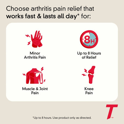 Tylenol Acetaminophen 650 mg Extended Release Caplets, Fast, Strong Pain Relief, 8 Hour Arthritis Pain Relief, Joint Pain Reliever & Fever Reducer, Long-Lasting Relief, Oral Medicine, 225 Count - dailyvitalstore