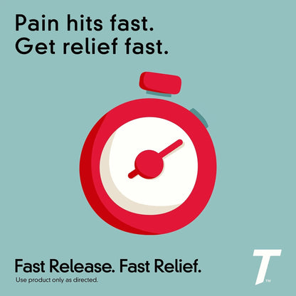 Tylenol Extra Strength Acetaminophen Rapid Release Gels, Fast, Strong Pain Relief, Fever Reducer Medicine, 500 mg Gelcaps with Laser‑Drilled Holes for Fast Release, Value Size, 225 Count - dailyvitalstore