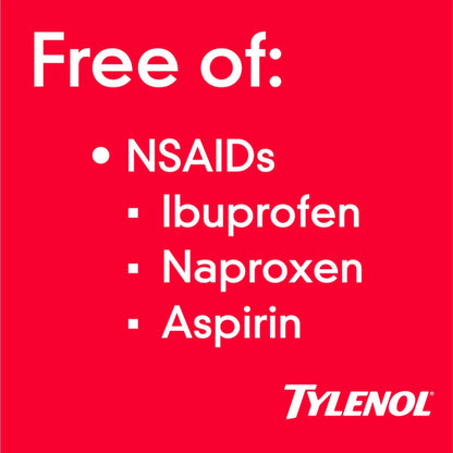 Tylenol Extra Strength Liquid Gels, Fast, Strong Pain Relief, Fever Reducer for Adults with 500 mg Acetaminophen, Fast-Acting Liquid Gel Capsules for Headaches & Minor Pain Relief, 75 Count - dailyvitalstore