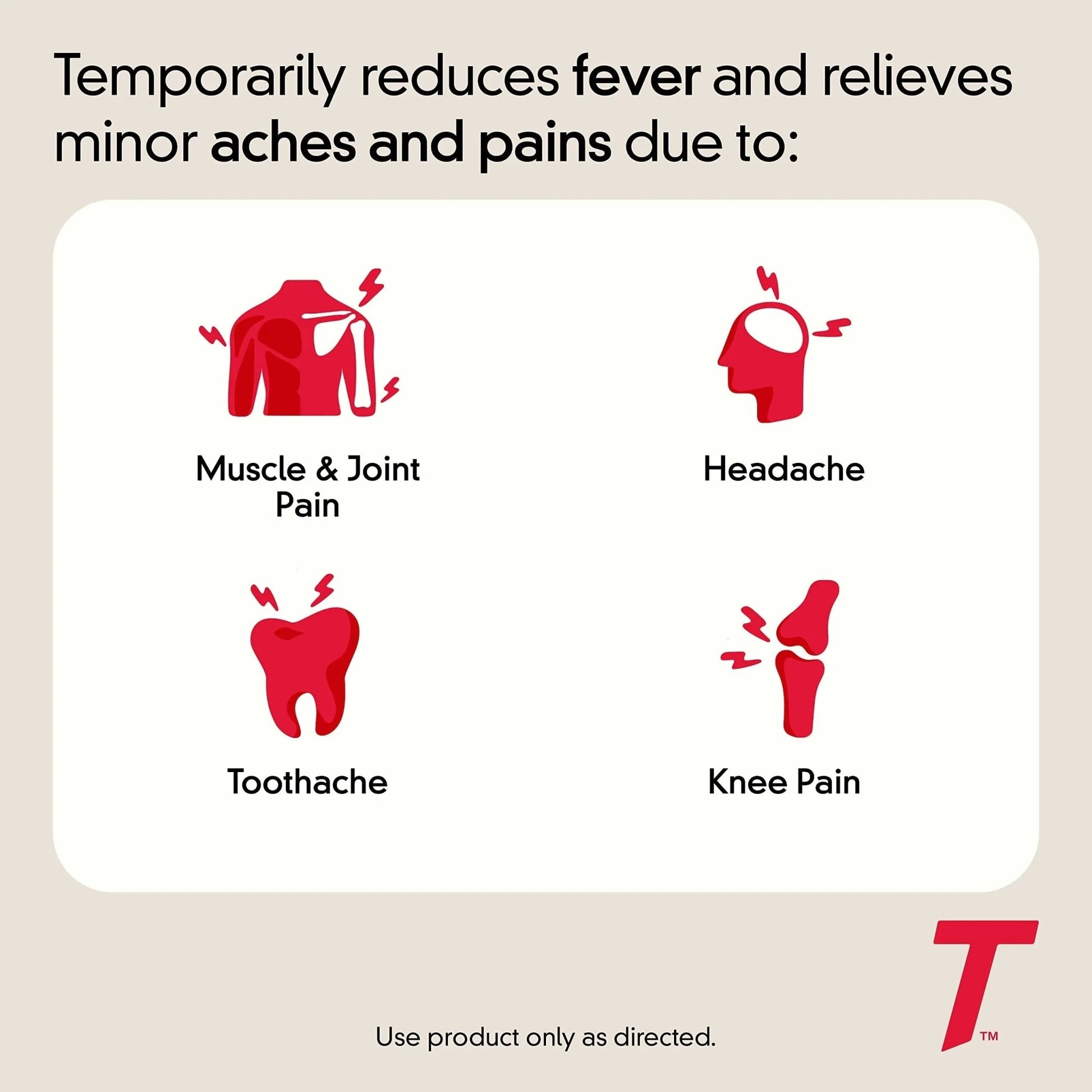Tylenol Extra Strength Pain Relief Pills, Fast, Strong Pain Relief, Acetaminophen 500 mg Caplets, Pain Reliever & Fever Reducer Medicine for Headache, Backache, Toothache & Minor Arthritis, 100 Count - dailyvitalstore