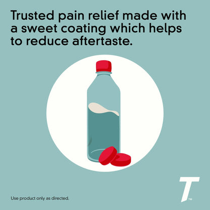 Tylenol Extra Strength Pain Reliever & Fever Reducer, Round Coated Tablets, 500 mg Acetaminophen Pain Relief Pills for Headache, Toothache & Minor Arthritis Pain, 24 ct - dailyvitalstore