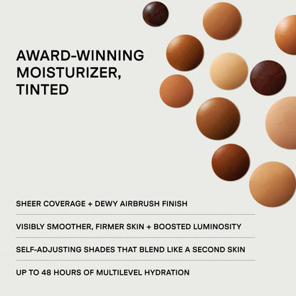 U Beauty The Super Tinted Hydrator Hyaluronic Acid Moisturizing Cream - Mega-Dose Skin Hydrator for Supple, Smooth, and Softer-Looking Skin For Up To 48 Hours - Shade 1-1.0 oz - dailyvitalstore