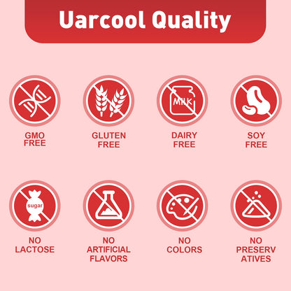 Uarcool Fisetin Supplement 2000mg for Healthy Aging and Longevity, Skin Health, Brain - Soy Free, Vegetarian - 60 Softgels - dailyvitalstore