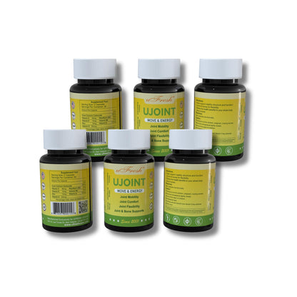 UJoint Move & Energy Joint Flexibility and Mobility Dietary Supplements, 30 Day Supply, 60 Capsules (1) - dailyvitalstore