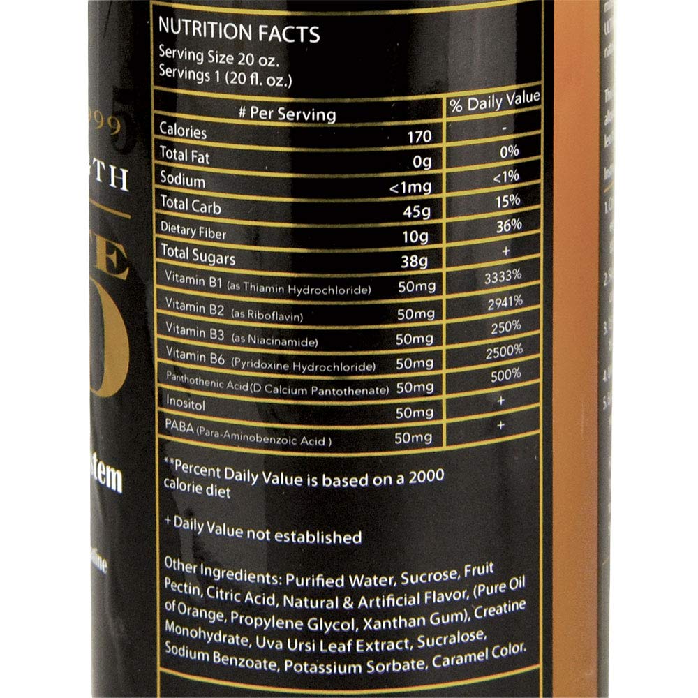 Ultimate Gold Detox Drink - 20oz / Sweet Pineapple - dailyvitalstore
