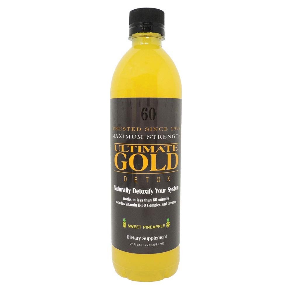 Ultimate Gold Detox Drink - 20oz / Sweet Pineapple - dailyvitalstore