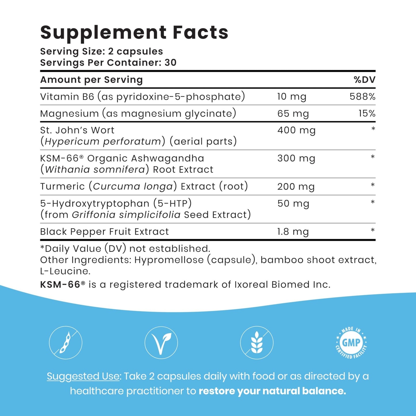 Ultisana UltiChill Stress Relief Supplement, Non-Drowsy | for Enhanced Mood, Immune Booster & Sleep Support | Magnesium Glycinate, Vitamin B6, KSM-66 Ashwagandha, Turmeric & 5-HTP | Non-GMO, 60 Count - dailyvitalstore
