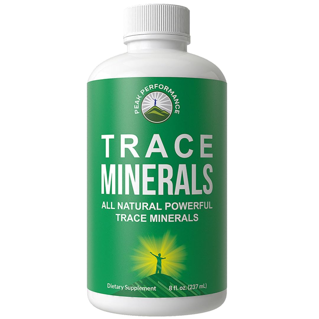 Ultra High Purity Trace Minerals Liquid Drops for Water. Ionic Plant Based Fulvic Trace Mineral Drop Supplement + Magnesium. Replenishes Natural Minerals, Electrolytes + Optimal pH Levels - dailyvitalstore