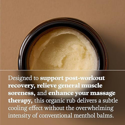 Ultra Life Sport – Premium Cooling Muscle Rub – Vegan Topical Balm with Peppermint & Bergamot – Organic, Non-GMO, Water-Based Formula – Clean Botanical Ingredients - dailyvitalstore
