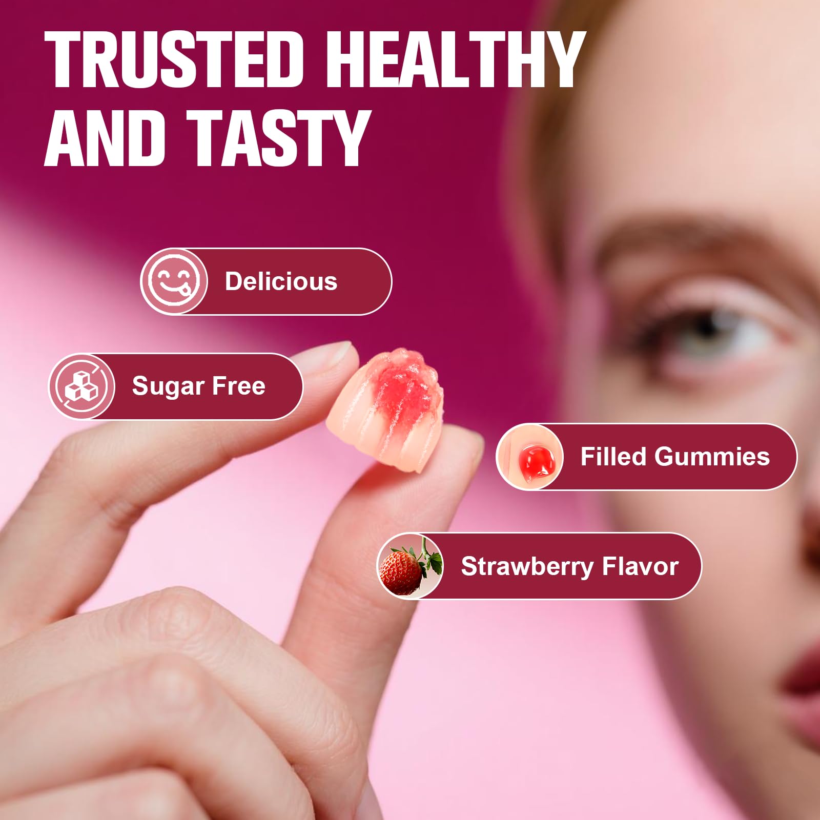 Ultra Methylated Vitamin B Complex Sugar Free Gummies - All B Vitamins + Vitamin C D3 K2 Ashwagandha Magnesium Omega 3 CoQ10 for Women Men - Methyl Vitamin B12 - dailyvitalstore