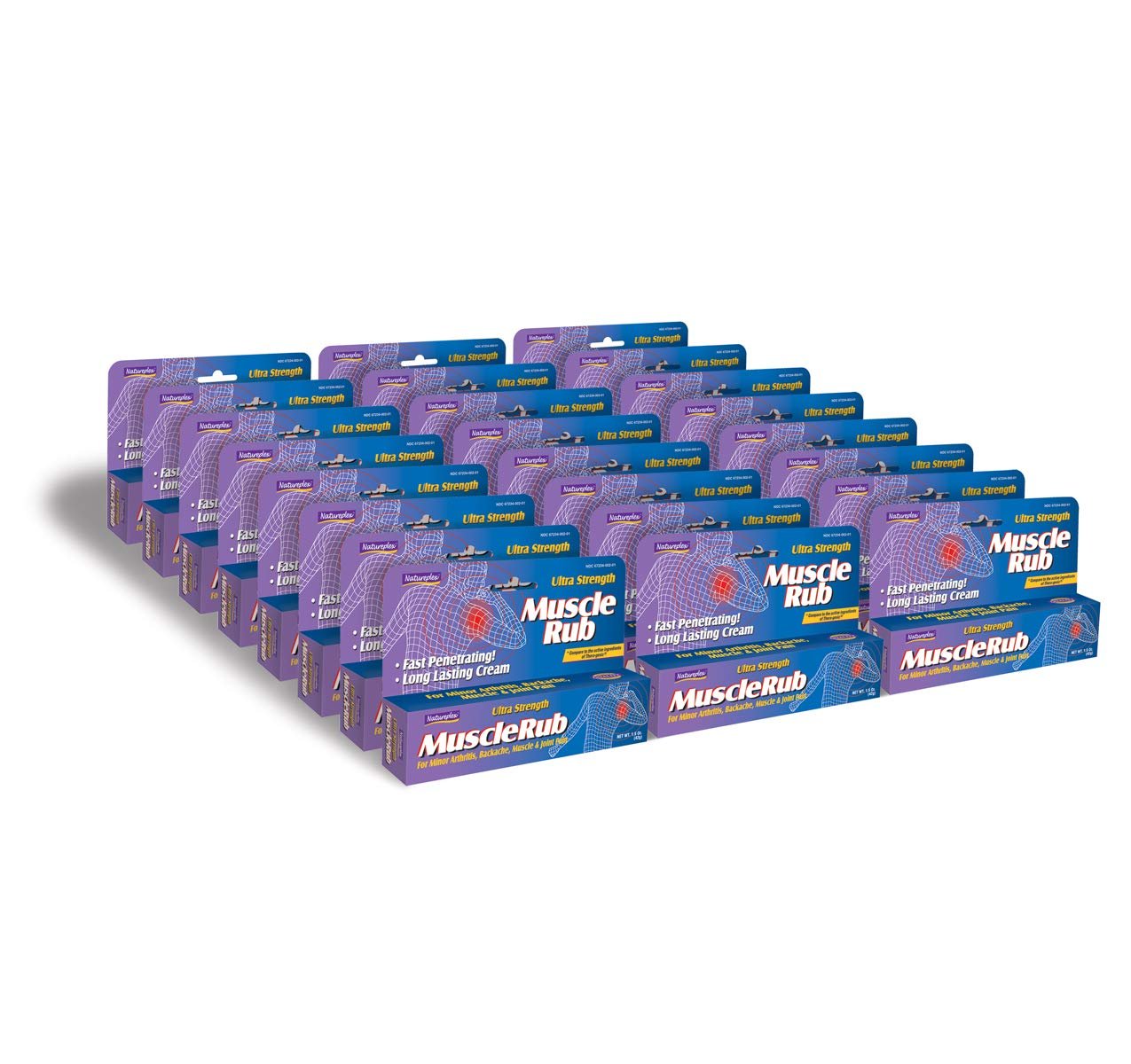 Ultra Strength Muscle Rub 24 Pack - dailyvitalstore