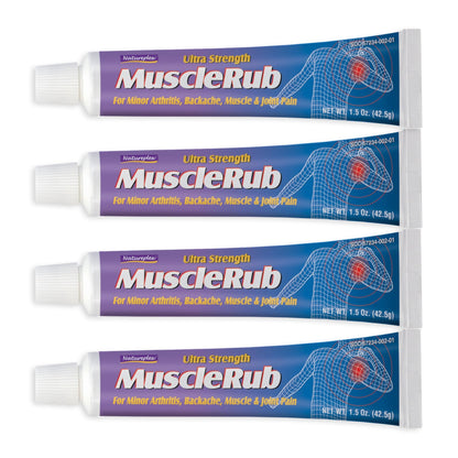 Ultra Strength Muscle Rub 4 Pack - dailyvitalstore