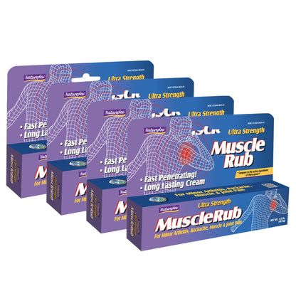 Ultra Strength Muscle Rub 4 Pack - dailyvitalstore