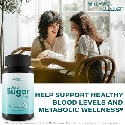 Ultra Sugar Clear - Our Best Blood Cleanse Detox Supplement - Bloodflow Support Supplement - Healthy Circulation Support Supplement - Sugar Balance Supplement - Sugar Health Blood Cleansing Formula - dailyvitalstore