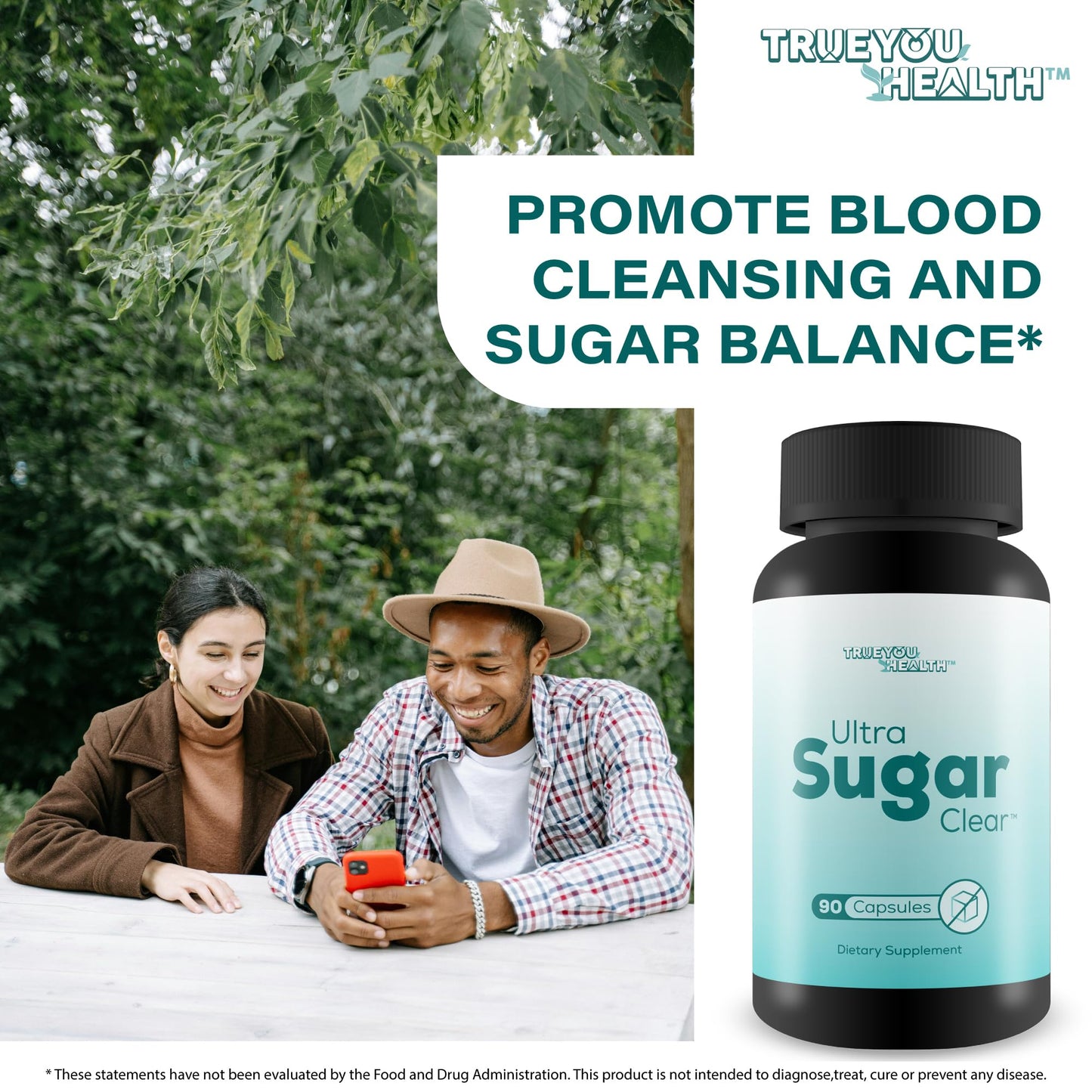 Ultra Sugar Clear - Our Best Blood Cleanse Detox Supplement - Bloodflow Support Supplement - Healthy Circulation Support Supplement - Sugar Balance Supplement - Sugar Health Blood Cleansing Formula - dailyvitalstore