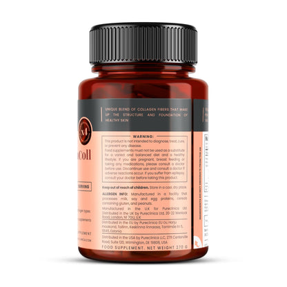 UltraColl Marine Collagen 1000mg x 180 Tablets (6 Months Supply). The only Patented Anti-Aging Collagen Types I, II, III, and VII. - dailyvitalstore