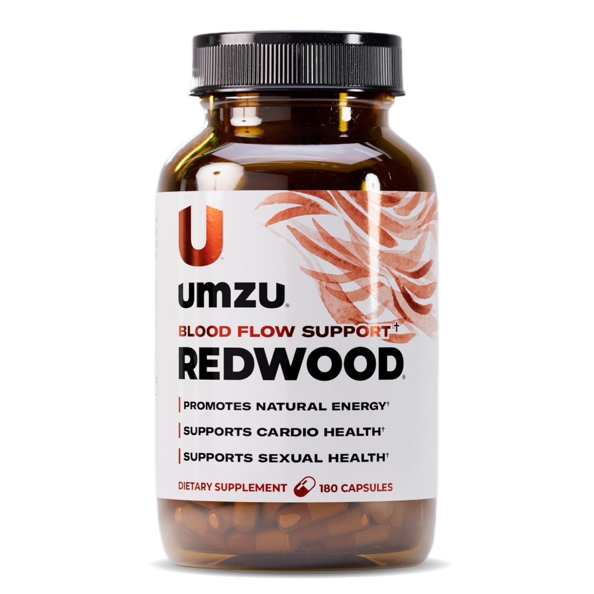 UMZU Redwood Nitric Oxide Booster, (30 Day Supply) – Vitamin C, Garlic & Horse Chestnut – Healthy Circulation & Endurance – Daily Cardiovascular Support Nitric Oxide - dailyvitalstore