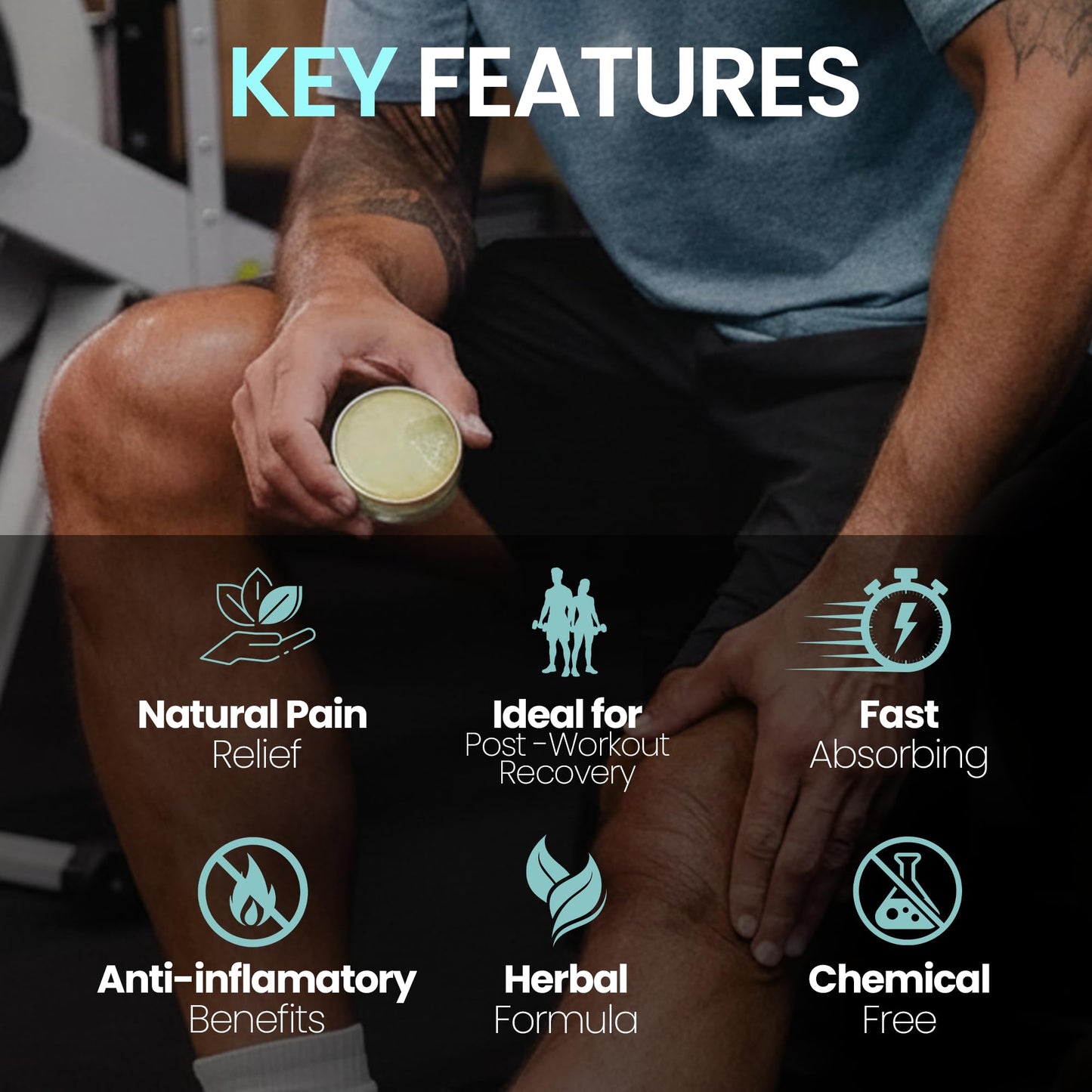 UNDRBUDR Post-Activity Recovery Muscle Rub Salve with Arnica, Comfrey & Essential Oils- Balm for Muscle Soreness, Joint Discomfort & Post-Workout Recovery, Natural Formula for Active Lifestyles (3 oz) - dailyvitalstore