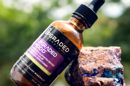 Upgraded Formulas Mood Support Supplement - Feel Calm and Uplifted All Throughout The Day, 2 fl oz - dailyvitalstore