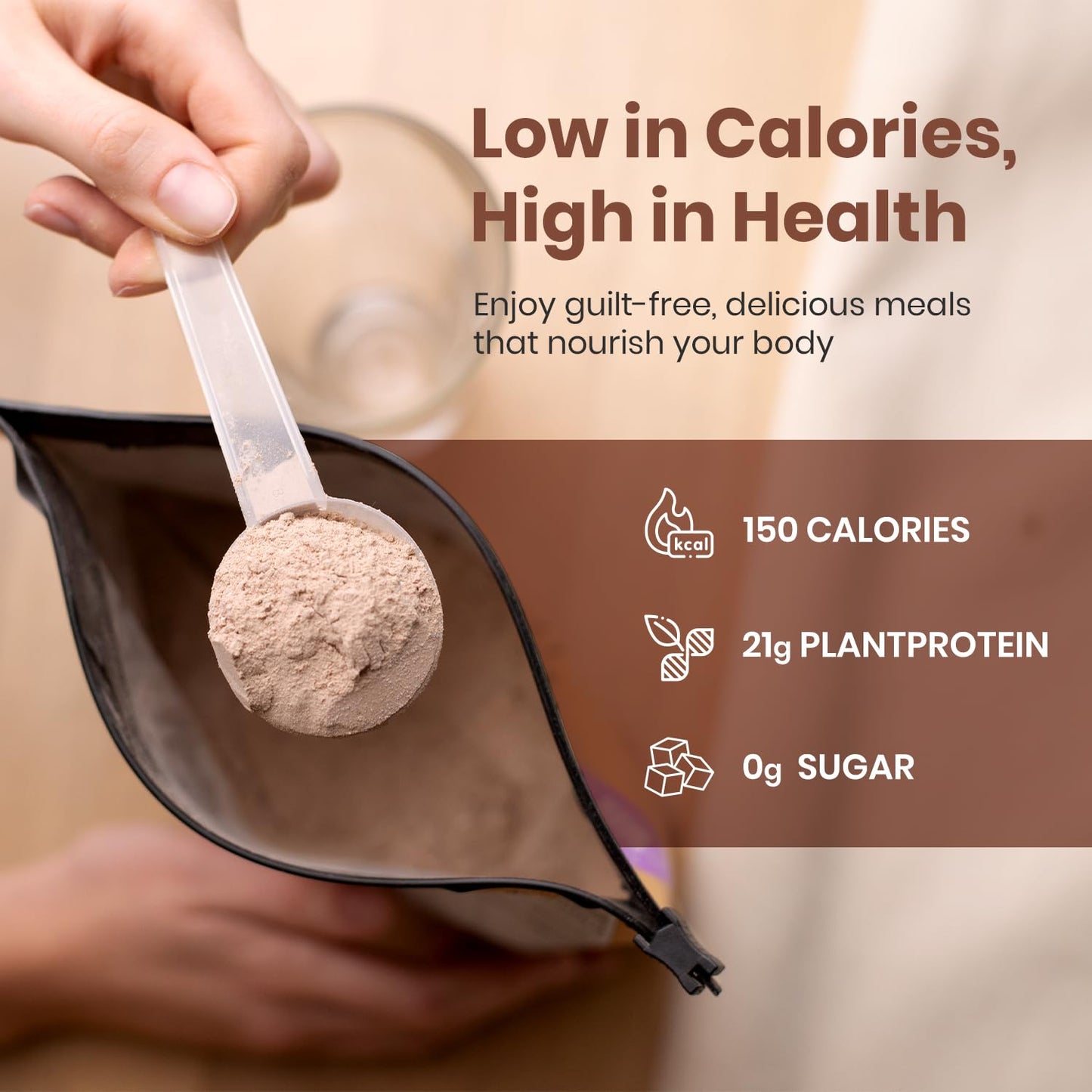 UpNourish Chocolate Vegan Protein Powder 54 Superfoods Powder,1.5 Billion CFU Probiotics 21g Plant Based Protein,No Sugar No Dairy No GMO Dairy Free,Meal Replacement Shake Keto-Friendly Low-Carb Diet,15 Servings - dailyvitalstore