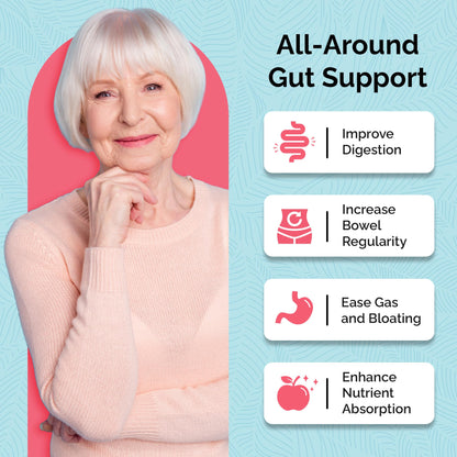 UpWellness Total Revive+ Digestive Enzymes - Broad-Spectrum Enzymes for Digestive Health - Supports Gut Health and Nutrient Absorption - dailyvitalstore