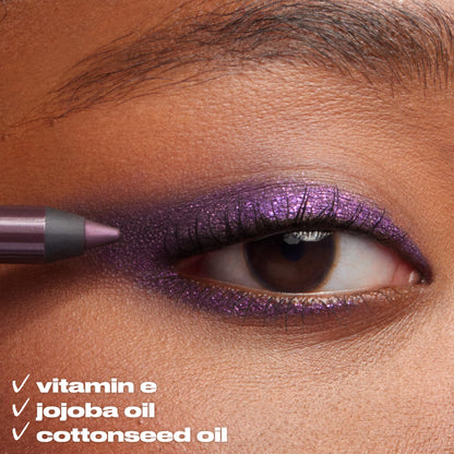 URBAN DECAY 24/7 Glide-On Waterproof Eyeliner Pencil - Smudge-Proof, Long-Lasting, Transfer-Proof, Up to 16HR Wear, Smooth No-Tug Formula, Perversion (Matte Blackest Black) - 0.04 oz - dailyvitalstore