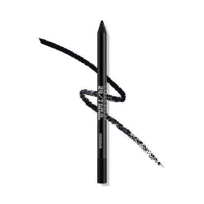 URBAN DECAY 24/7 Glide-On Waterproof Eyeliner Pencil - Smudge-Proof, Long-Lasting, Transfer-Proof, Up to 16HR Wear, Smooth No-Tug Formula, Perversion (Matte Blackest Black) - 0.04 oz - dailyvitalstore