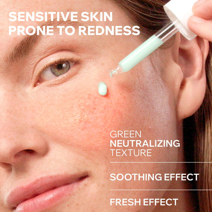 Uriage Roseliane Smoothing Serum, Visibly Calms Redness, Heating Sensations, Fine Lines, Face, Hesperidin, Enoxolone - dailyvitalstore