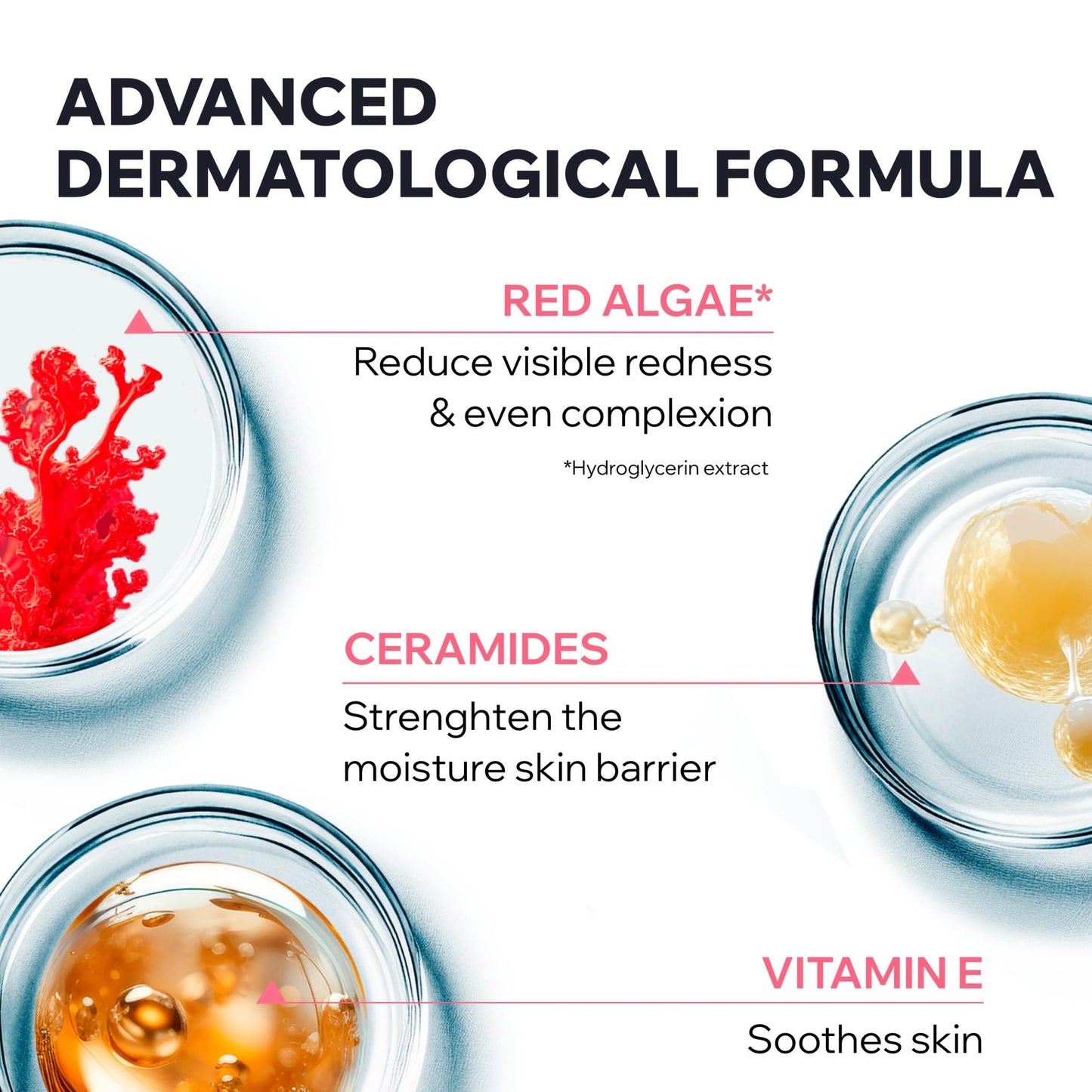Uriage Roséliane Visible Redness-Neutralizing Rich Care With Red Algae + Ceramides + Shea Butter, Soothes, Nourishes & Reduces Visible Redness, Rich Face Care For Long - dailyvitalstore