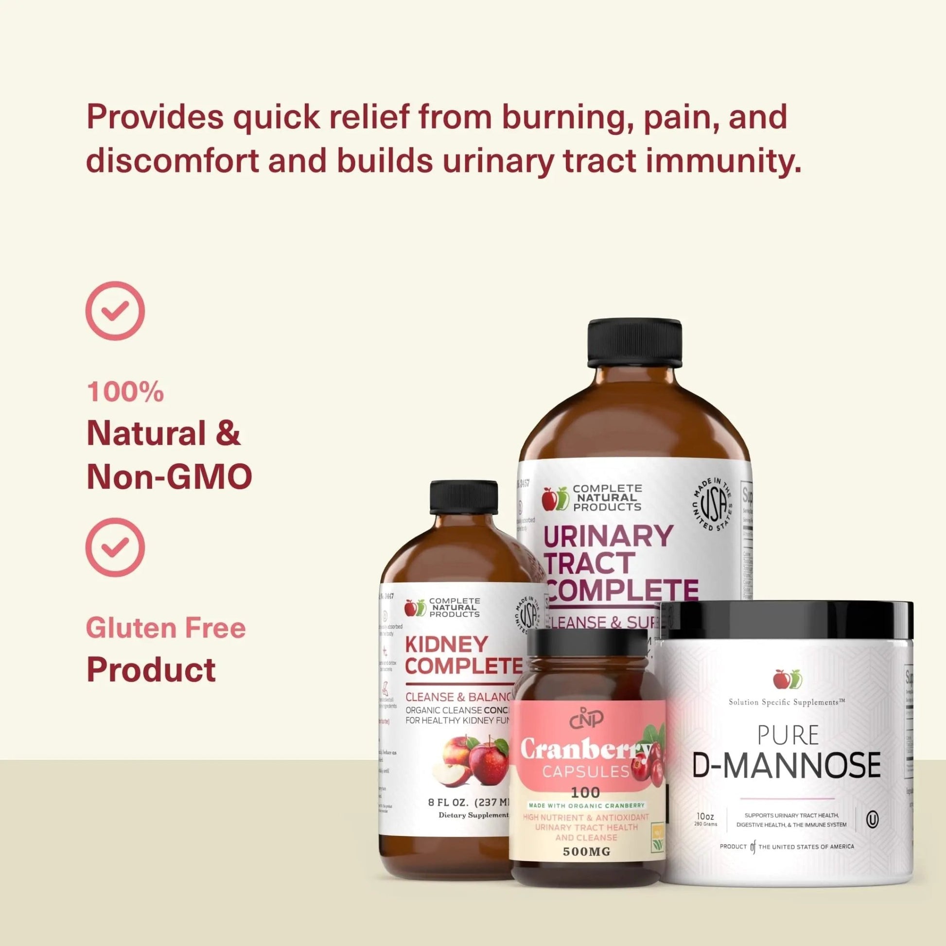 Urinary Tract Complete Bundle - Full Urinary Tract, UT Cleanse, & Bladder Health Kit - dailyvitalstore