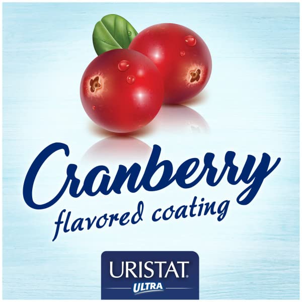 URISTAT Ultra UTI Pain Relief, Cranberry Flavored Coating, 30 Tablets (Pack of 2) - dailyvitalstore