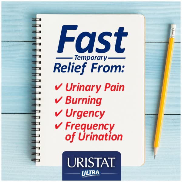 URISTAT Ultra UTI Pain Relief, Cranberry Flavored Coating, 30 Tablets (Pack of 2) - dailyvitalstore